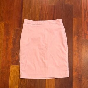 Banana republic bubblegum light pink pencil skirt